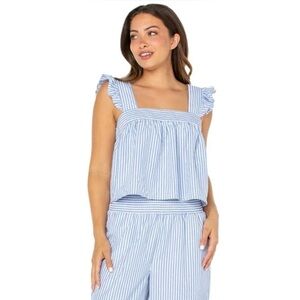 CELEBRITY PINK JUNIORS FLUTTER SLEEVE CAMI SIZE M